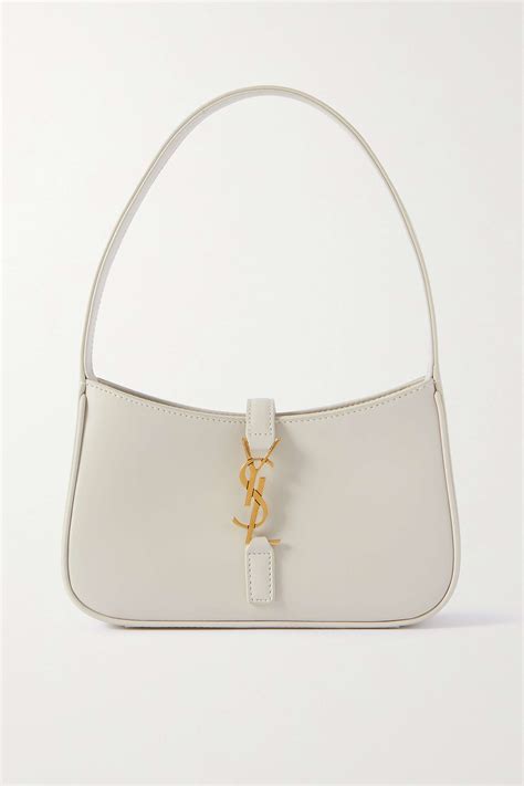 ysl white shoulder bag|saint laurent monogram shoulder bag.